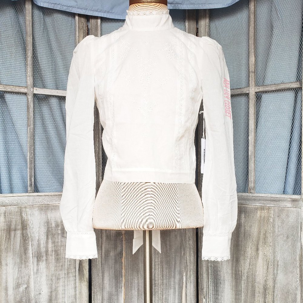 NWT Reformation Tennyson Top White XS - Picture 12 of 14